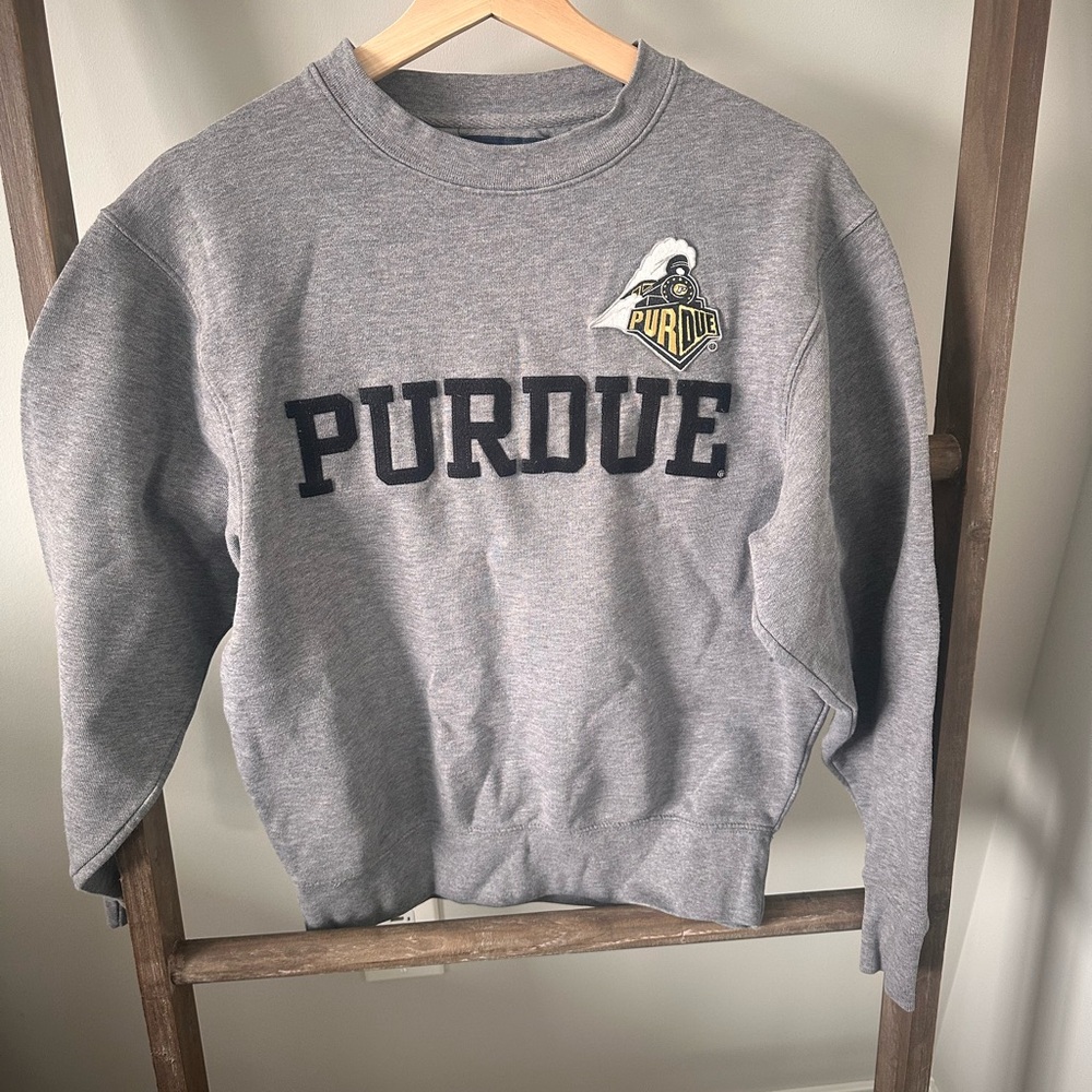 Vintage Purdue Patchwork Logo Sweatshirt
